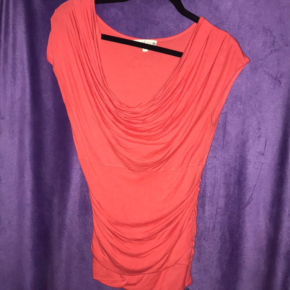 New coral top